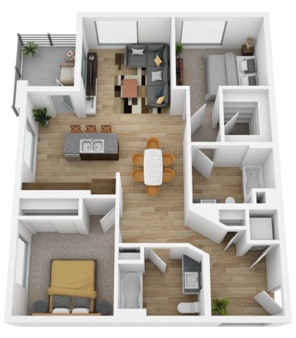 B2H Floorplan